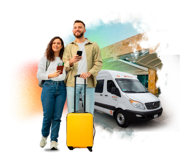 Pareja viajando